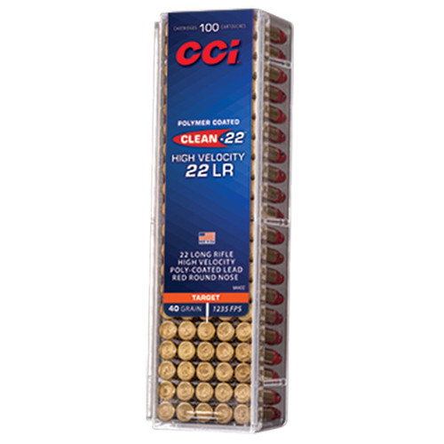 CCI 22LR SV TARGET RED POLYCOAT 40GR 100/50