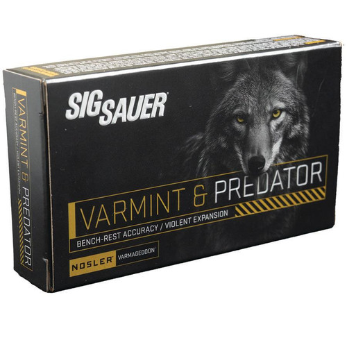 SIG AMMO 223 REM 40GR VARMINT & PREDATOR 20RD