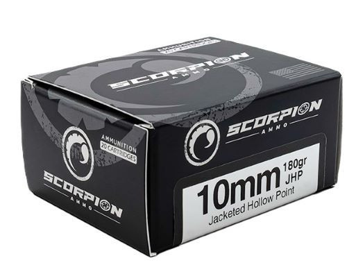 SCORPION 10MM 180GR JHP 20RD 10BX/CS