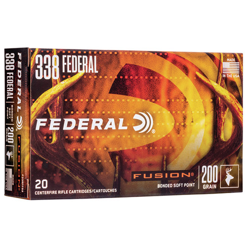 FEDERAL FUSION 338 FED 200GR 20 RDS