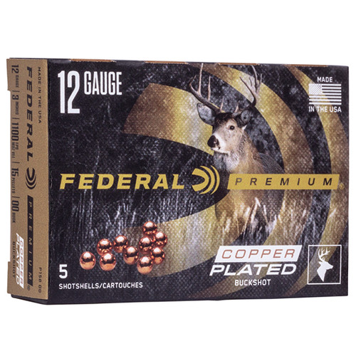 FED VITAL-SHOK BUCKSHOT 12GA 3 15P00 5/50