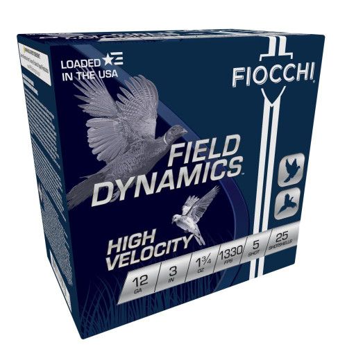 Fiocchi High-Velocity Hunting Load 12 ga 3" MAX 1 3/4 oz5 1330 fps - 25/box