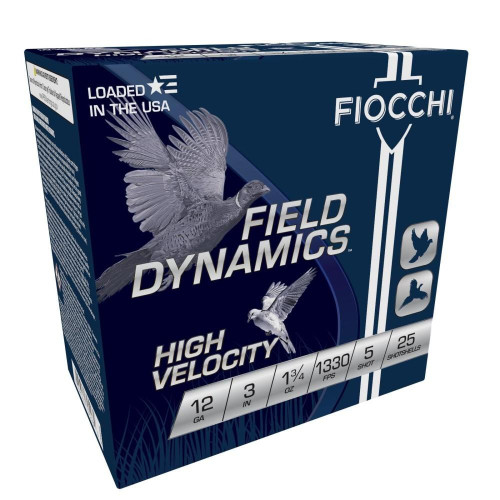 Fiocchi High-Velocity Hunting Load 12 ga 3" MAX 1 3/4 oz5 1330 fps - 25/box