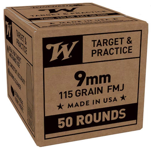 WIN SERVICE GRADE 9MM 115GR FMJ 50/20 (2000)