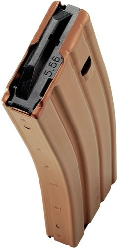 CPD MAGAZINE AR15 5.56X45 30RD BURNT BRONZE FINISH ALUMINUM