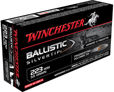 WIN BALLISTIC SILVERTIP 223REM 55GR BST 20/10