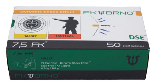 IFG FK BRNO 7.5 FK F9 101GR FLAT NOSE 50 RDS