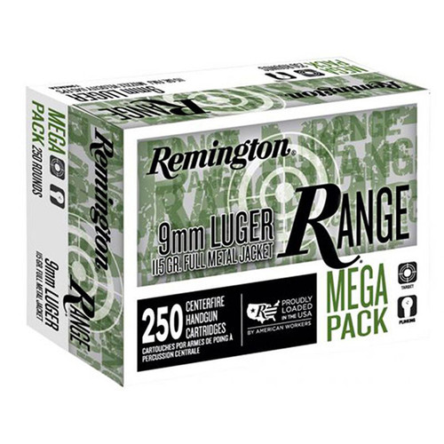 REM RANGE 9MM 115GR FMJ 250/4 (440)