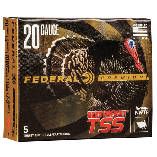 FED HEAVYWEIGHT TSS 20GA 3 1.5/8OZ 7/9 TKY 5/10