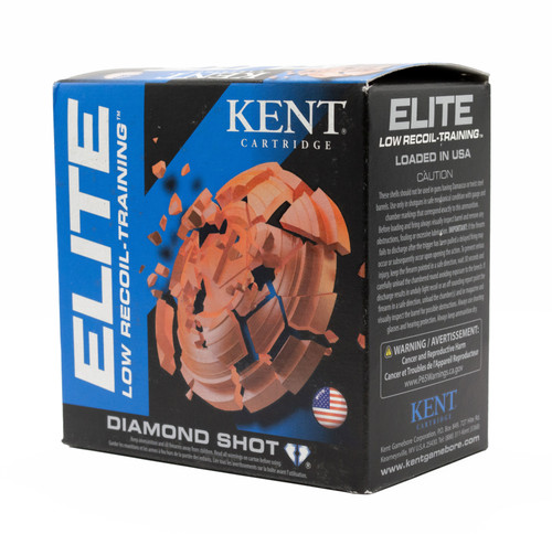 KENT ELITE LOW RECOIL 12GA7/8OZ #8 BRASS 25/10