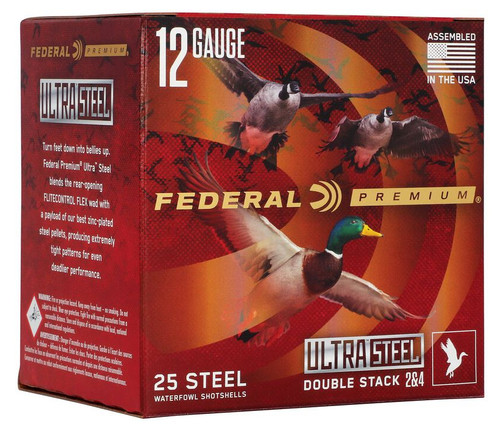 FED ULTRA STEEL 12GA 3.5 1.5OZ 2&4 25/10