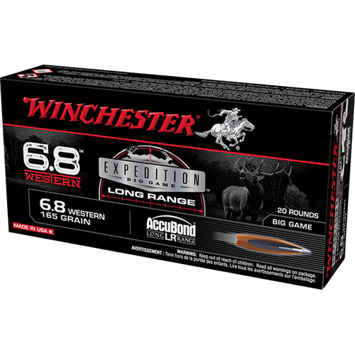 WIN EX BIG GAME LR 6.8WST 165GR ABLR 20/10