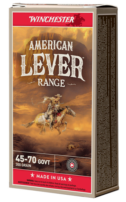 WIN AMERICAN LEVER 45-70 GOVT 300GR LEAD 50/10