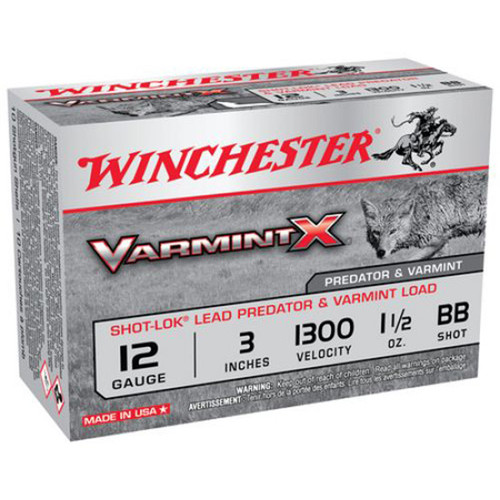 WIN VARMINT X 12GA 3 1-1/2OZBB 10/10