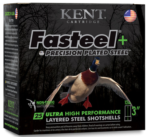 KENT FASTEEL PLUS 12GA 3 1-1/4OZ BB&2 25/10
