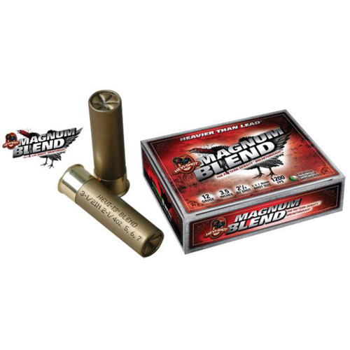 HEVI-Shot Magnum Blend 12 ga 3"  2 oz5/6/7 1200 fps 5/ct