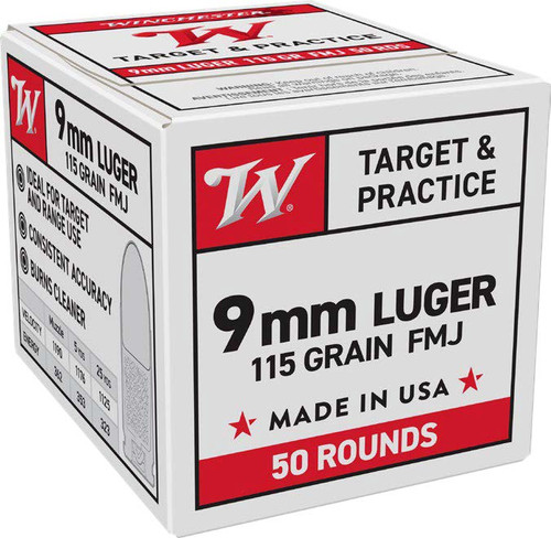 WIN USA 9MM 115GR FMJ 50/20 (2000)
