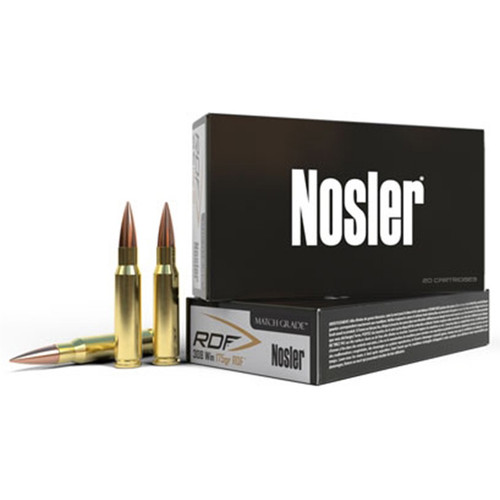 NOS AMMO 6MM CREED 105GR MATCH RDF HPBT 20/10