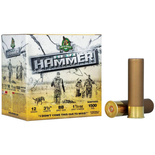 HEVI-Shot Hevi-Hammer Shotshell 12ga 3.5" 1.5oz 1500 fpsBB 25/ct