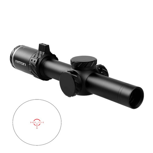 Riton 3 Tactix 1-8x24 30mm OT Black 850041390017