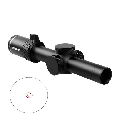 Riton 3 Tactix 1-8x24 30mm OT Black 850041390017