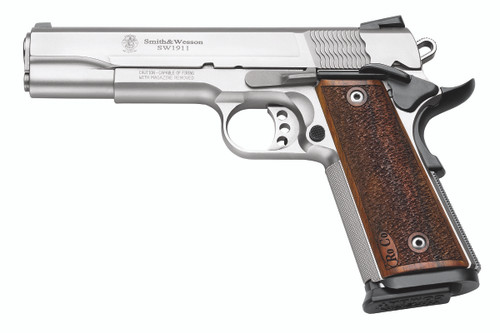 SW1911 9MM 10+1 5" SS/WD FS | 178017  PRO SERIES