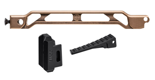 JMac Customs Tan AB-9R with Folding Buttplate for 5.5mm Folding AKs