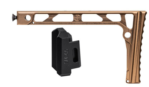 JMac Customs SS-8R Stock - Skeleton Stock 8" with Rise Tan