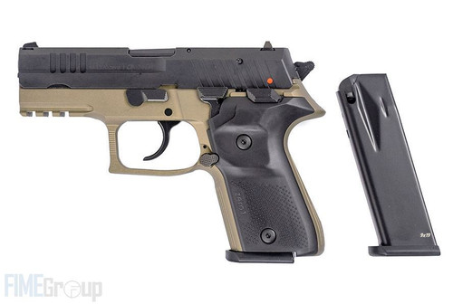 Arex Rex Zero 1CP-05 Flat Dark Earth 9mm Semi-Automatic 10 Round Pistol