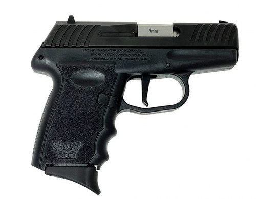 SCCY DVG-1CB 9MM PSTL BL/BLK STIKER