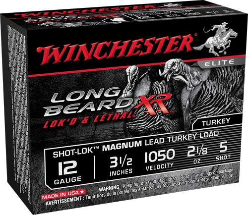 WINCHESTER 12GA 3-1/2" #5 2-1/8OZ LONG BEARD XR MAGNUM