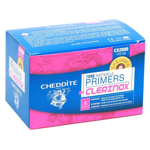 CHEDDITE PRIMERS 209 SHOTSHELL PRIMERS 1000CT BRICK
