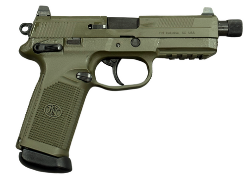 FN FNX-45 TACTICAL 45ACP PSTL 5-15RD BUNDLE OD GREEN