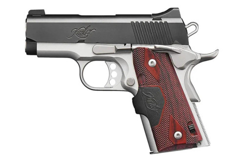 ULTRA CARRY .45CAL TWO TONE GRN LSR