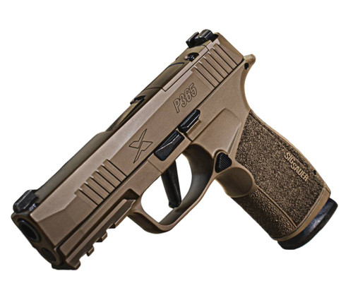 SIG SAUER P365 X-MACRO 9MM PSTL 3.7" 2-17RD O.R. BURNT BRONZE