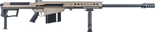 BARRETT M107A1 RIFLE 50BMG 29" FLUTED 1:15" 10RD FDE | GBT18065