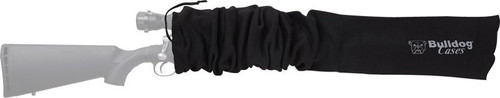 BULLDOG GUN SOCK 52"X6" BLACK OVERSIZED SCOPED RIFLE | BD152