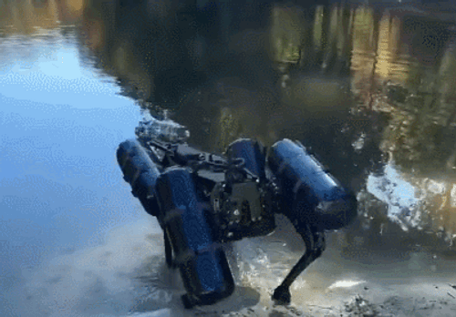 Ghost Robotics V60 NAUT Amphibious Propulsion System