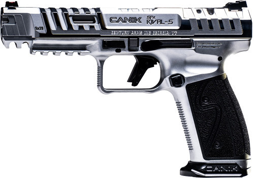 CANIK SFx RIVAL-S 9MM 5" OR AS CHROME 2-18RD MAGS | GHG7010CN
