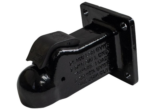 COUPLER 2 5/16' COMP FLAT MNT *BLAC