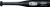 COLD STEEL 19" BROOKLYN SLAMMER POLYPROPYLENE BLACK