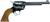 EAA BOUNTY HUNTER COMBO 8RD. 22LR/22WMR 6.75" BLUED FS WOOD