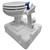 Albin Group Voyager Manual Toilet System w\/Tank [07-06-015]