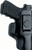 DESANTIS INSIDER HOLSTER IWB | RH LEATHER 1911 3-3.5" BLACK | 031BA79Z0