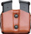 DESANTIS DOUBLE MAG POUCH OWB | LEATHER FITS GLOCK 43 TAN | A01TJYYZ0
