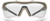 GLOCK TACTICAL GLASSES | CROSSOVER DESERT TAN CLEAR LEN | AS41037