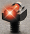 TRUGLO SIGHT STAR BRITE DELUXE | 3MM THREAD FIBER OPTIC RED | TG954ER
