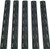 BCM RAIL PANEL KIT KEYMOD 5.5" | BLACK 5 PACK | KMRRPBLK5