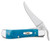 CASE KNIVES CARIBBEAN BLUE | BONE SAWCUT JIG RUSSLOCK | 25589C