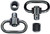 GROVTEC HD PUSH BUTTON SWIVEL SET BLACK 1 1/4" 2 PACK | GTSW295